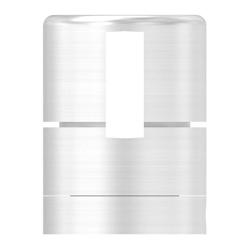 Brenk, support de base pour barreaux plats 20x6mm, ALU
