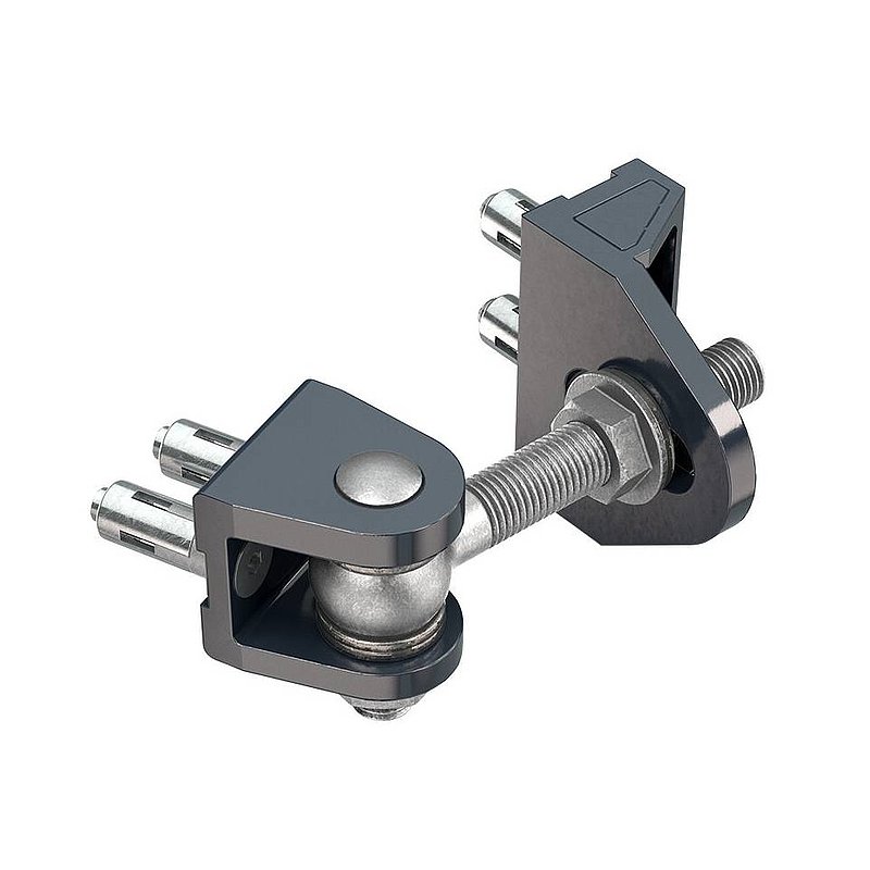 Torband M16, 4-fach verstellbar, in RAL 7016