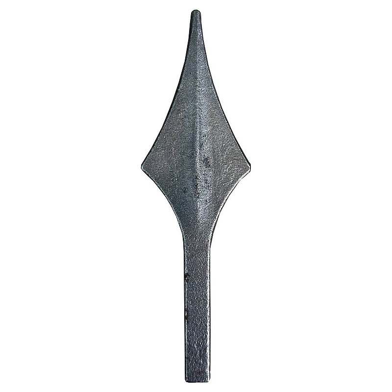 Zaunspitze mit Ansatz 12x12mm, HxB: 180x60mm