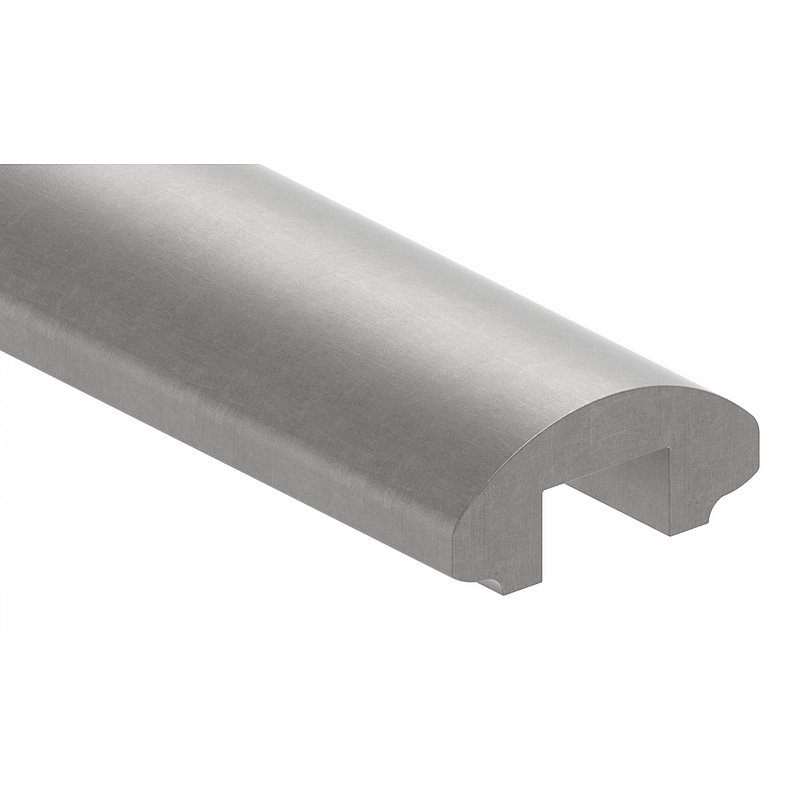 Handlauf 50x22,5mm mit Nut 20,5x12,5mm, L: 6000mm