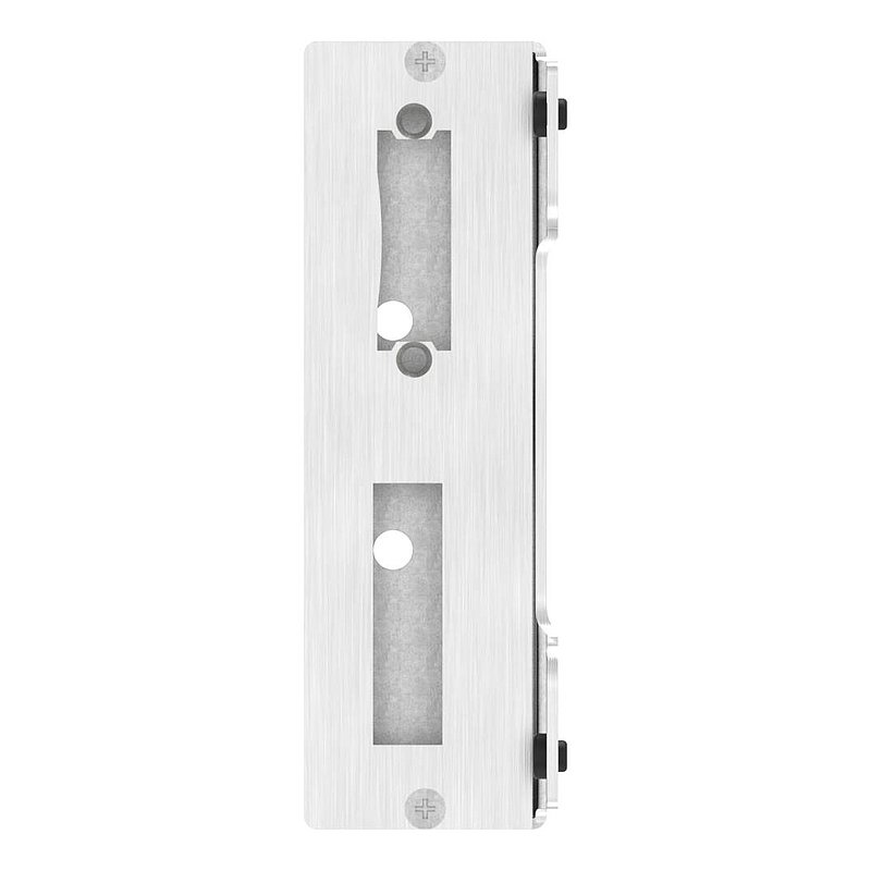 Edelstahlgegenkasten eckig, für Abstand 72mm, zum Anschweißen, 50mm, V2A