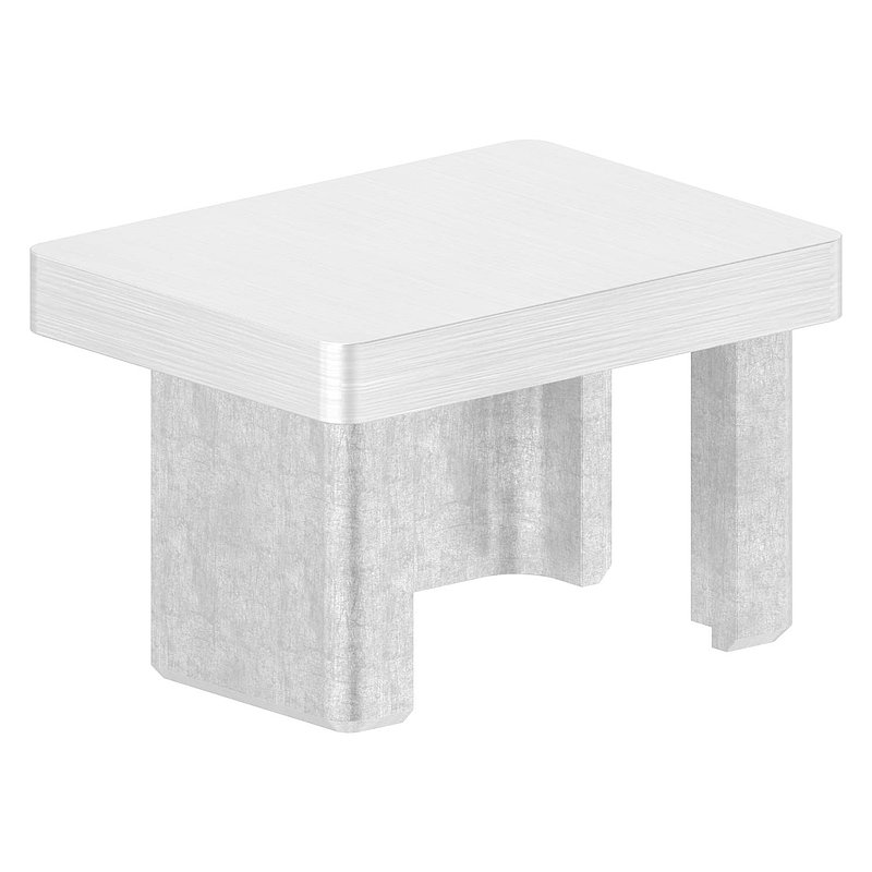 Einsteckkappe, für Rohr 40x30x2,0mm, V4A