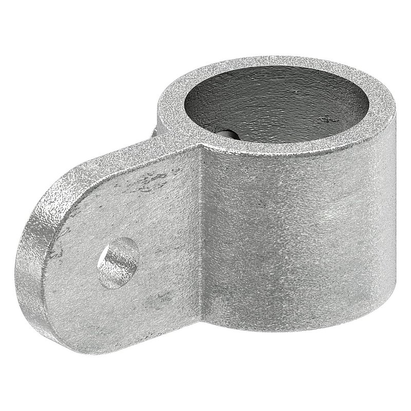 Halter mit einer Lasche, für Rohr Ø 33,7mm