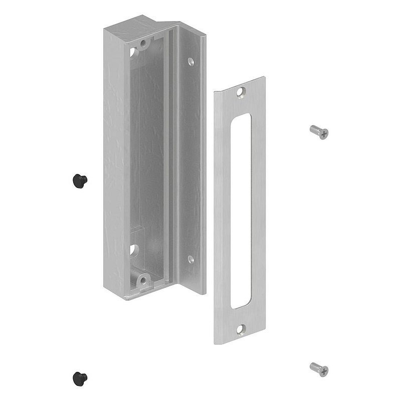 Anschlag für Gittertorschloss GTS 2, blank