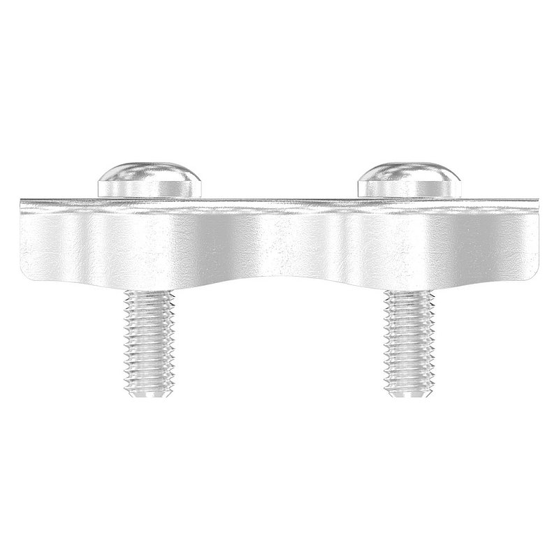 Duplexklemmen für Seil 6mm, V4A