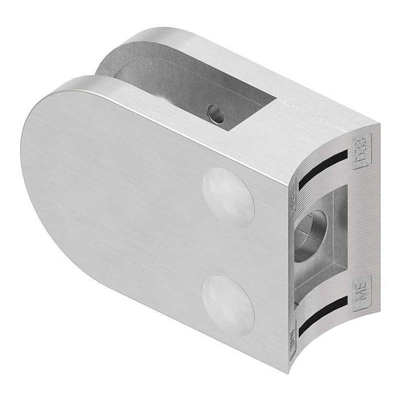 Glass clamp mod. 16, connection: 33.7mm, AISI304