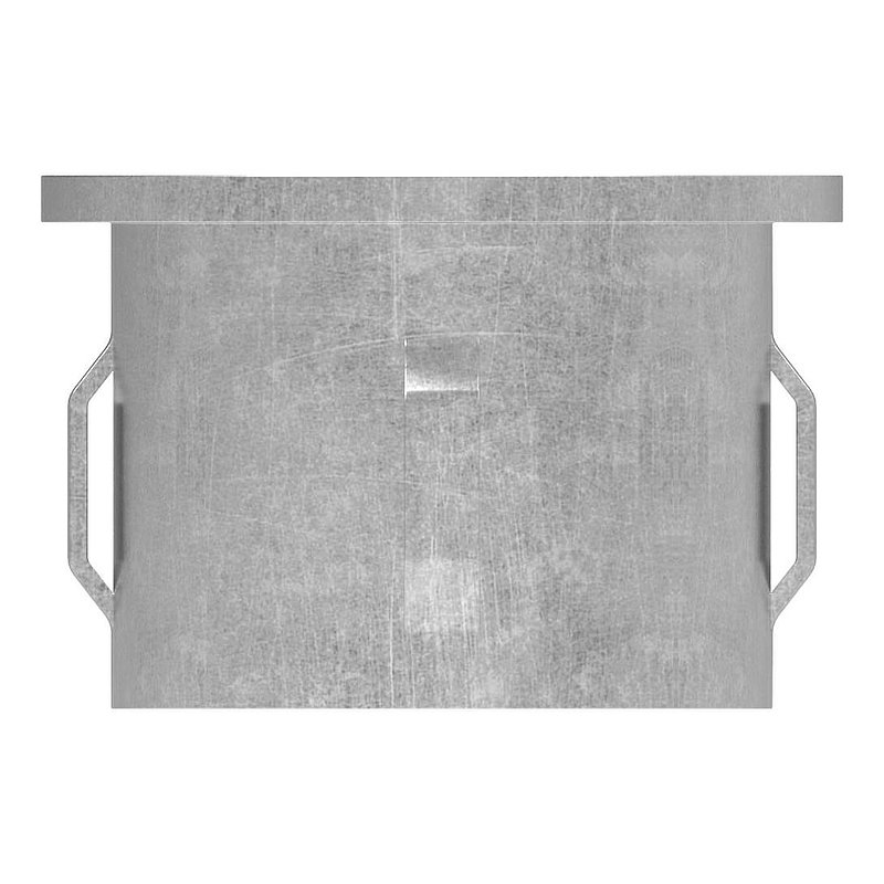Stahleinschlagkappe, für Rohr 42,4mm