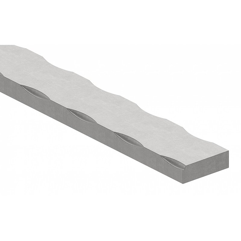 Flacheisen S235JR, 25x8mm, L: 3000mm