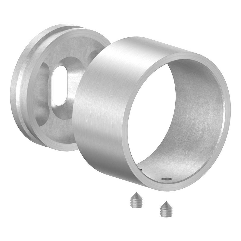 Wall mounting for tube 48.3 mm, AISI304