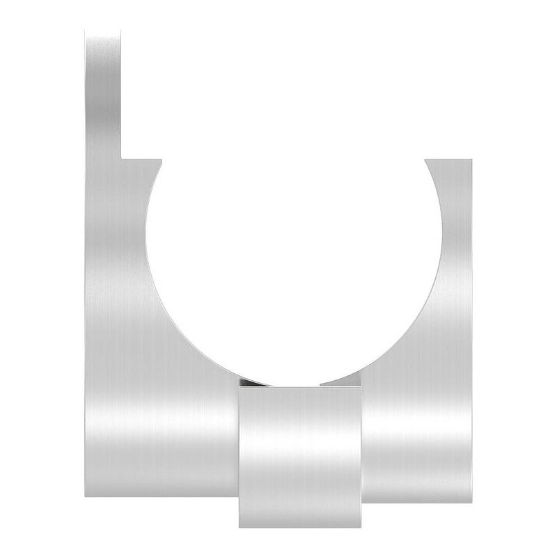 Fixation murale pour rail de guidage, V2A