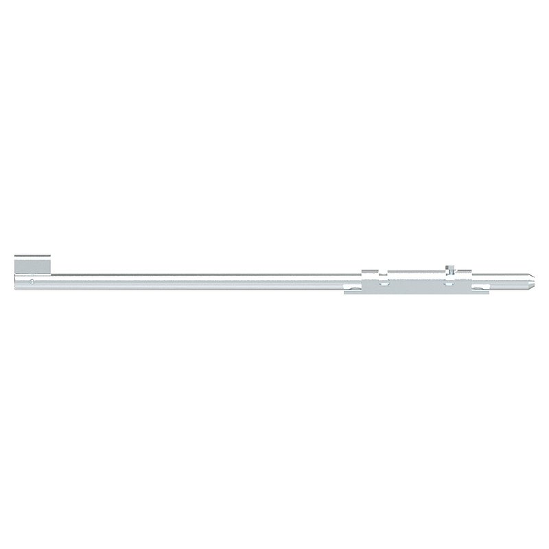 Bolt-on gate latch, L: 500mm, galvanised