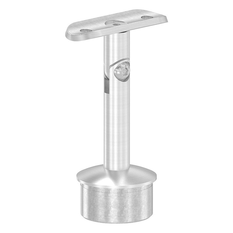 Rohrabschlussstopfen für Rohr 42,4x2,0mm, Handlaufanschlussplatte: 42,4mm, V2A