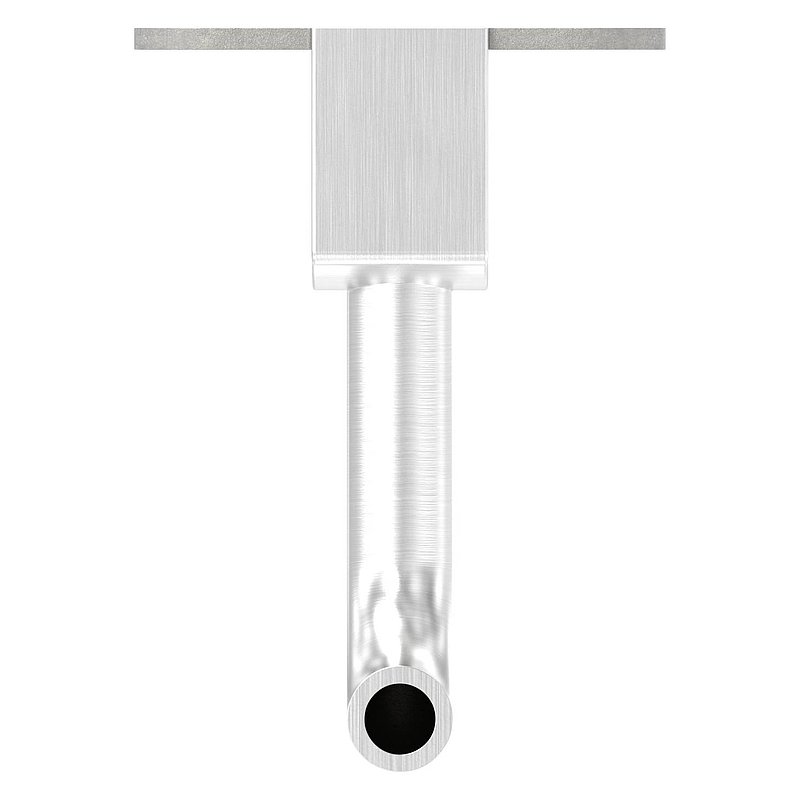LED-Anschlussplatte mit Stift 300mm, V2A