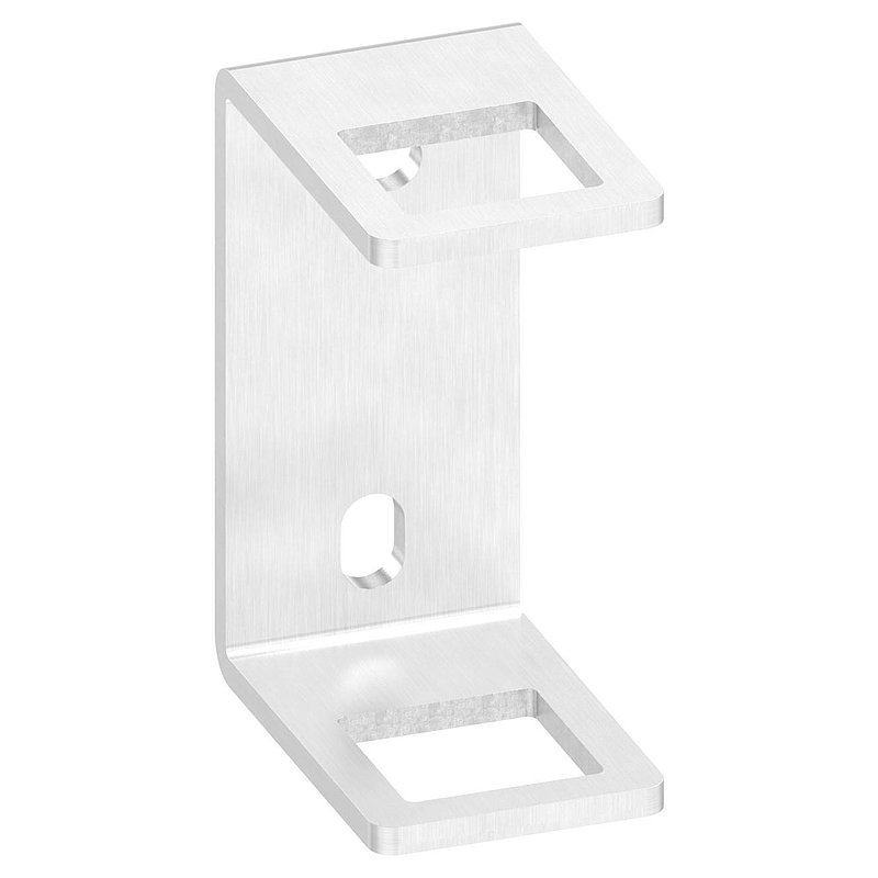 Wandbefestigung für Geländerpfosten 40x40mm, V2A