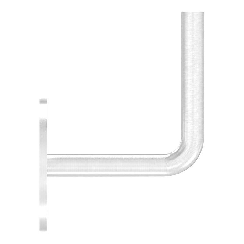 Handlaufhalter mit Innengewinde M6 (Ronde und Bügel verschweißt), V2A