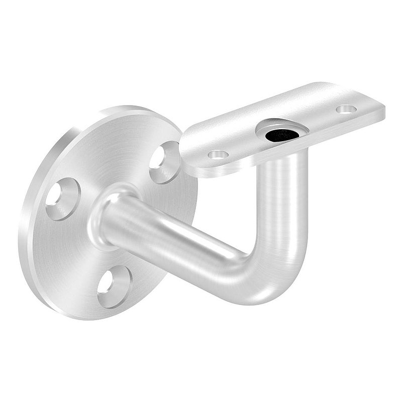 Handlaufhalter mit Kabeldurchführung für LED Handläufe, V4A