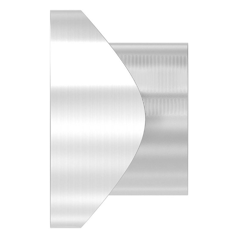 Gewindehülse, passend zu Torband 120-M16-VA, für Rohr 33,7mm, V2A