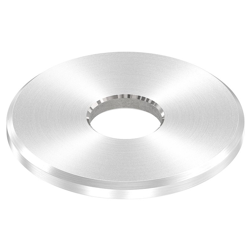 Beilagscheibe 40 x 3mm mit Fase, Bohrung 12,5mm