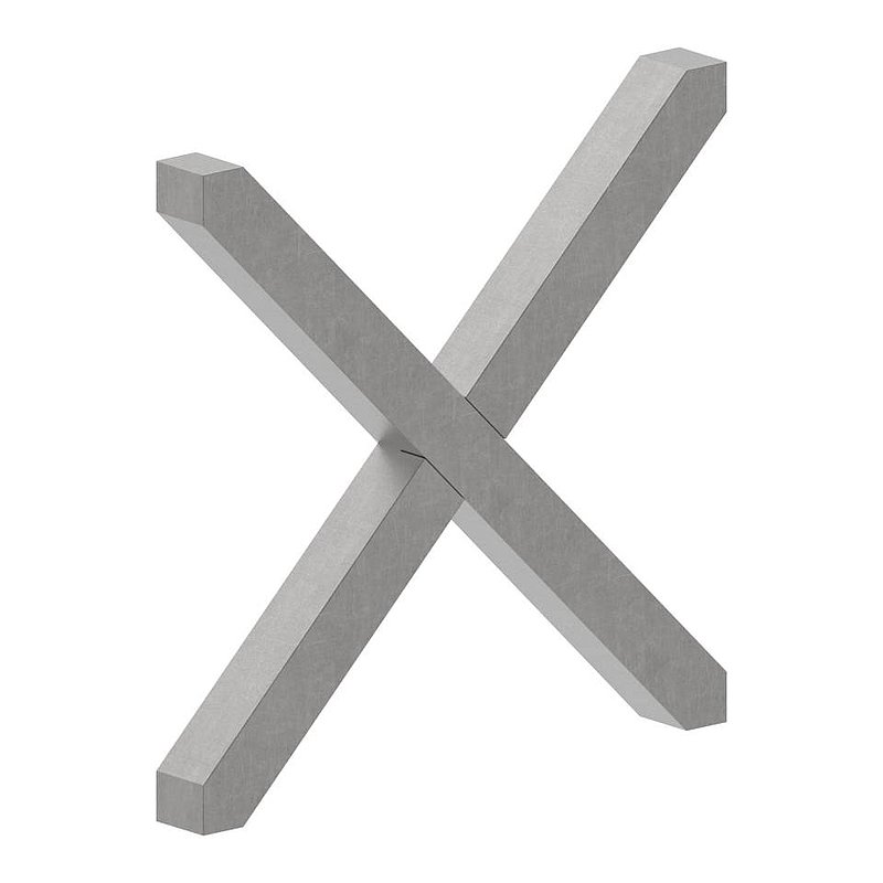 Kreuz 12x12mm, 110x110mm