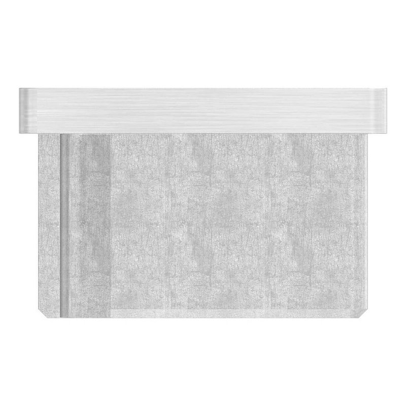 Einsteckkappe, für Rohr 60x40x2,0mm, V4A