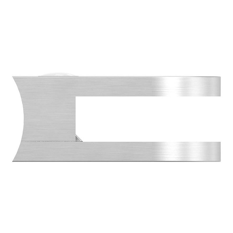 Glass clamp mod. 16, connection: 33.7mm, AISI304