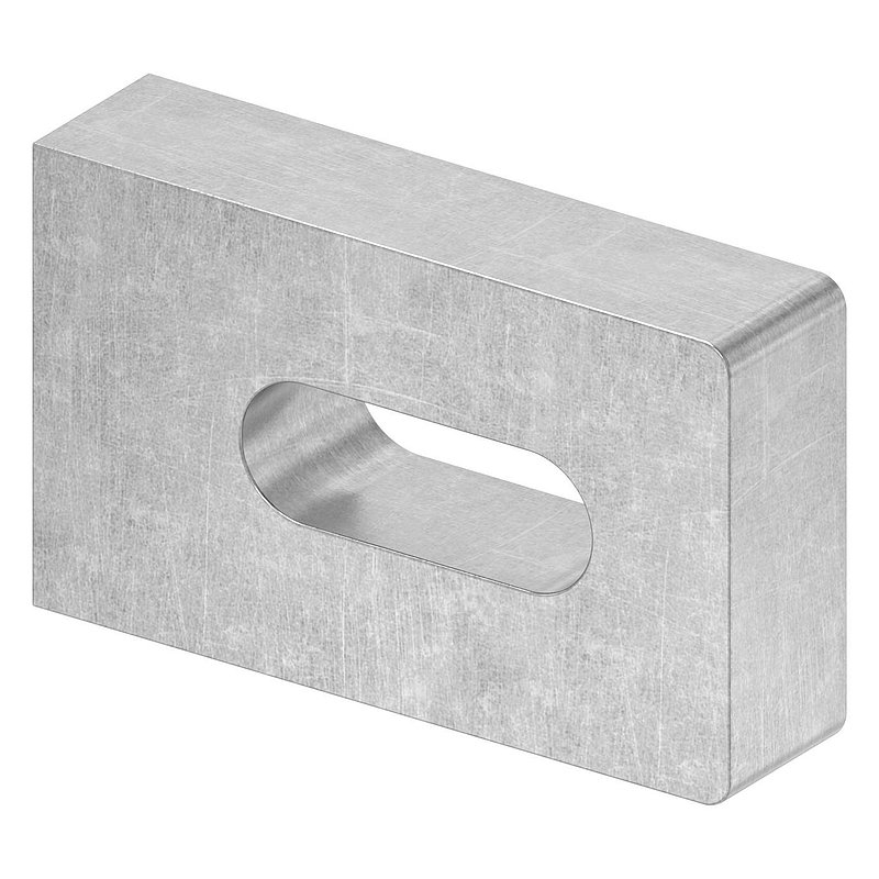 Anschweißlasche eckig 50x30x12mm