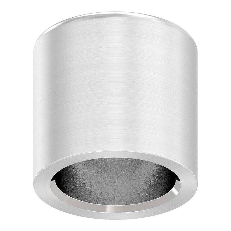 Endkappe für 10mm Rundmaterial, V2A