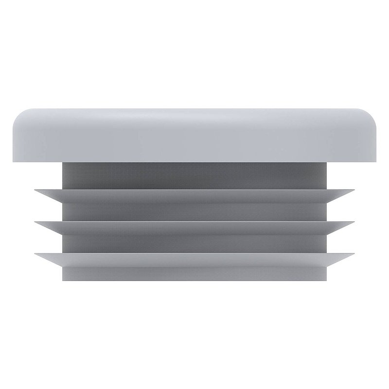Bouchon plastique pour tube rond 33,7mm