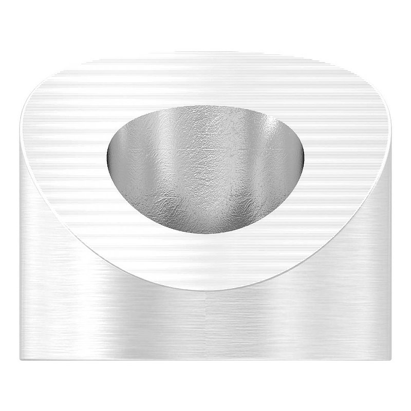 Moulded connection, for M8 thread, AISI304