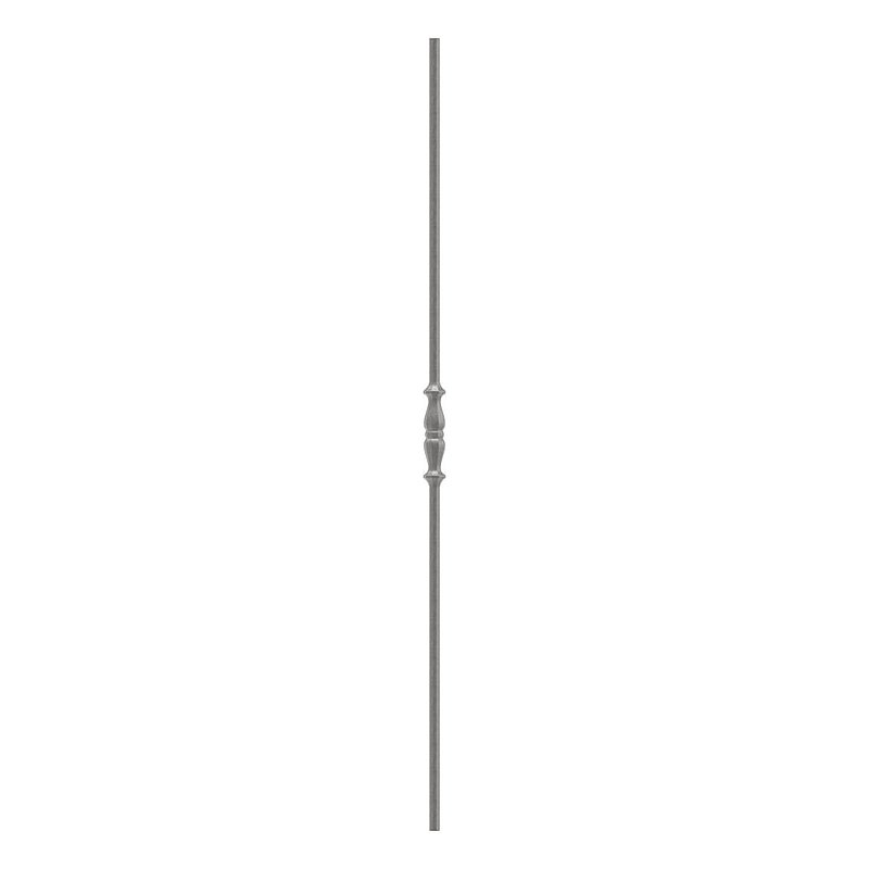 Zierstab 12mm, gehämmert, H: 1000mm