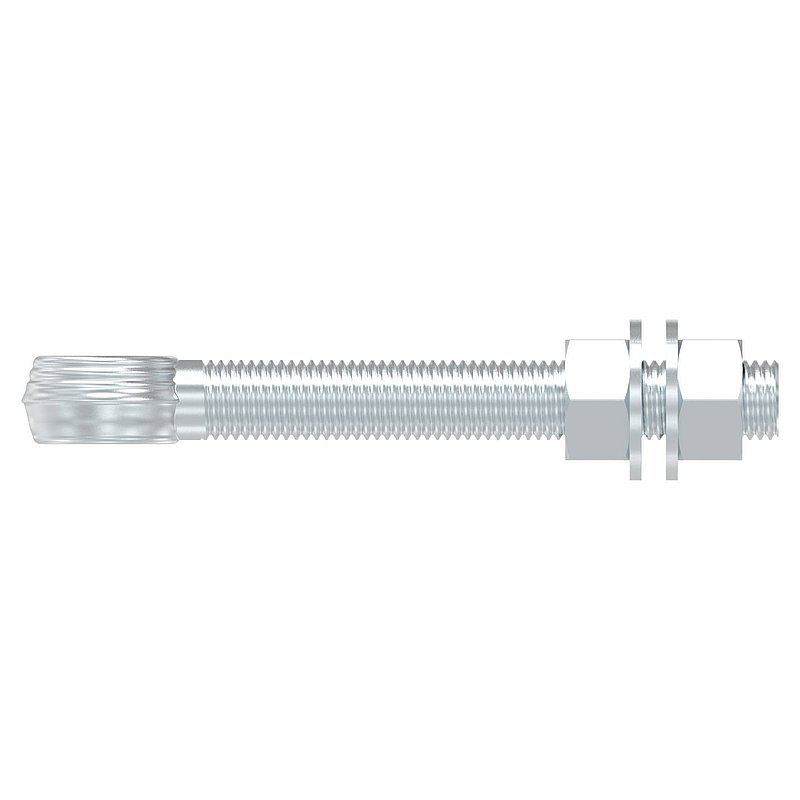 Eye bolt from hinge 121-M20, electro galvanized