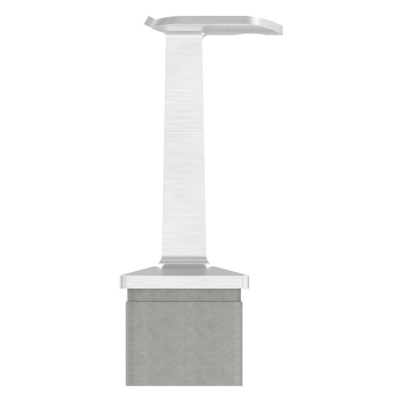 Handlaufhalter für Rohr 40x40mm, V2A