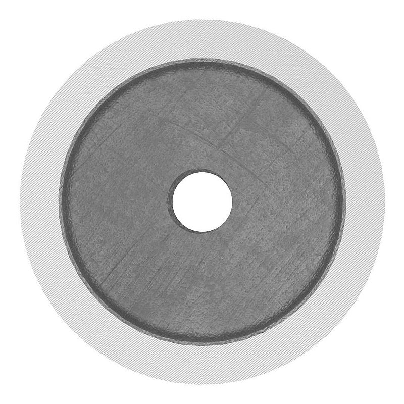 Lower part for 52mm glass point holder, D:50mm, with M10, AISI304