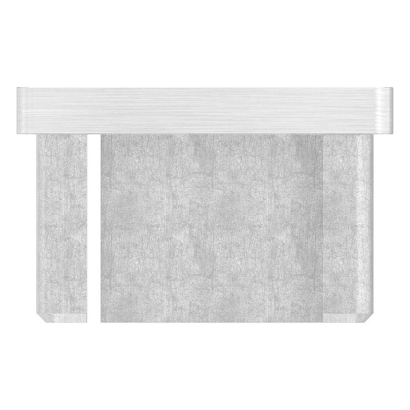 Einsteckkappe, für Rohr 40x30x2,0mm, V4A