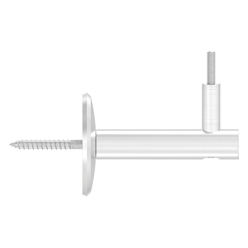 Handrail bracket for screwing on, pan head screw