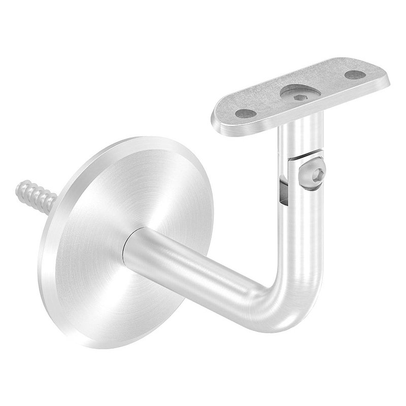 Handrail bracket with joint, handrail connection plate 42.4mm, AISI304