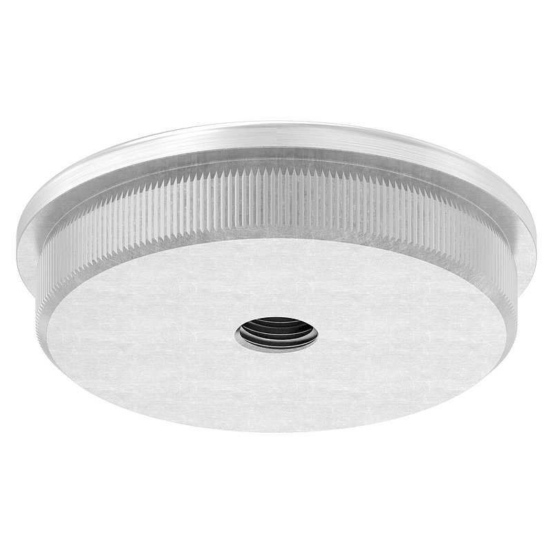 Rohrabschlussstopfen, für Rohr 48,3x2,0mm, V2A