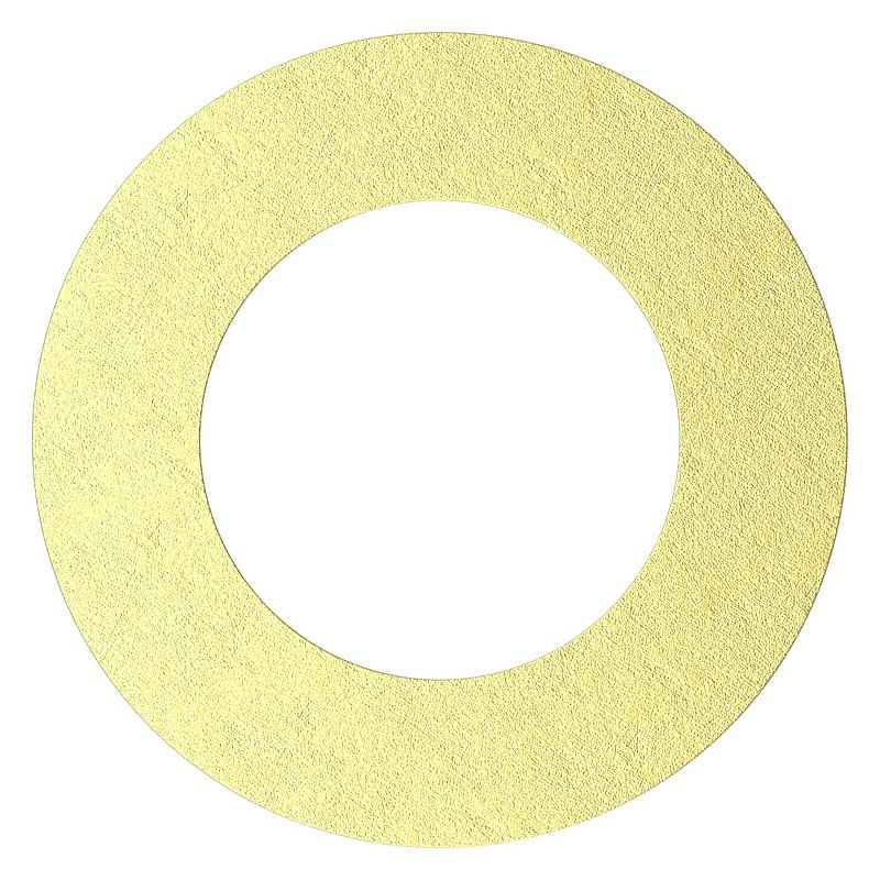 Brass disc from hinge 120/130-M24