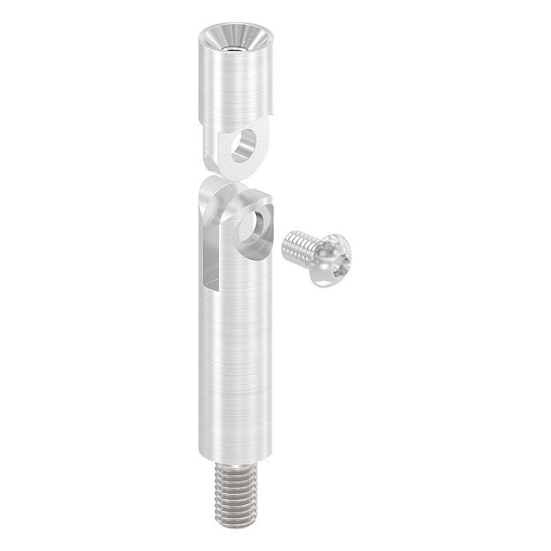 Tige articulée Ø 14mm, L: 68mm, V2A