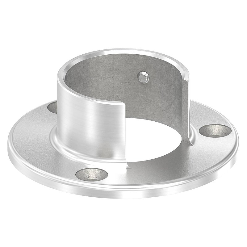 Wandbefestigung für Nutrohr 42,4mm, V2A