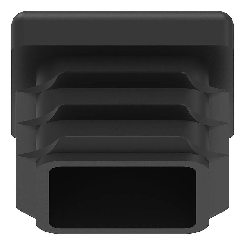 Kunststoffkappe für Quadratrohr 25x25mm
