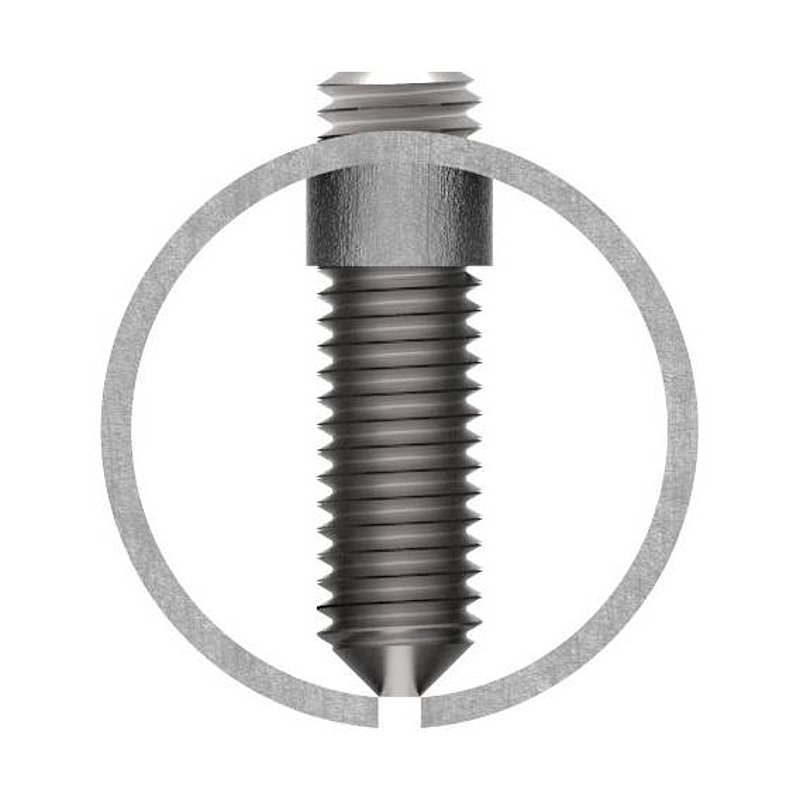 Connecting sleeve for tube 33.7x2.5mm, AISI304