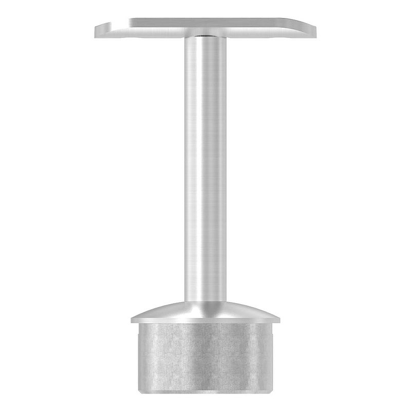 Rohrabschlussstopfen für Rohr 42,4x2,0mm, Handlaufanschlussplatte: 42,4mm, V2A