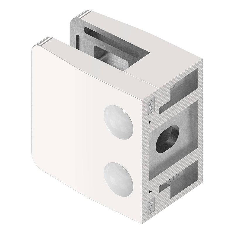 Pince à verre modèle 34, jonction: droite, V4A