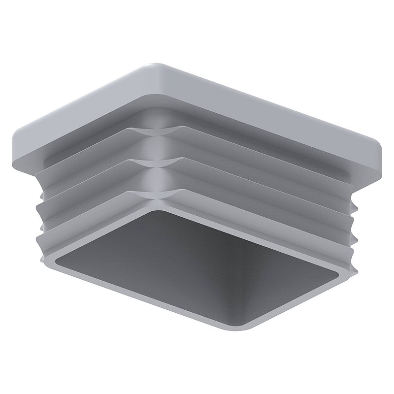 Plastic cap for rectangular tube 40x30mm