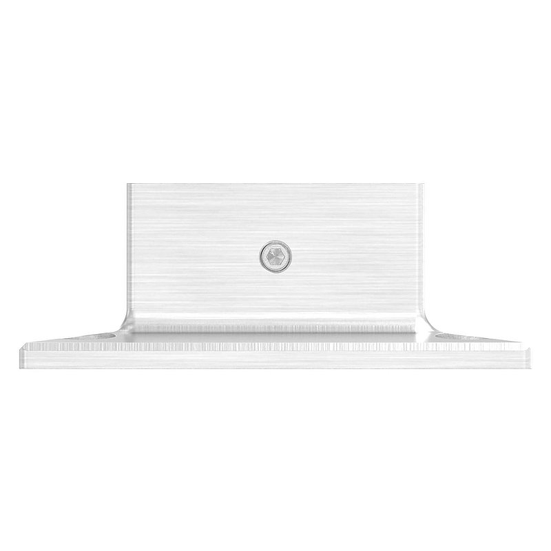 Wandbefestigung für Quadratnutrohr 40x40mm, V2A