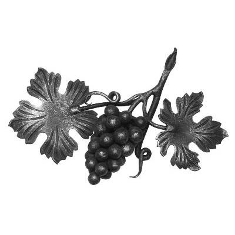 Weinornament inkl. Blätter