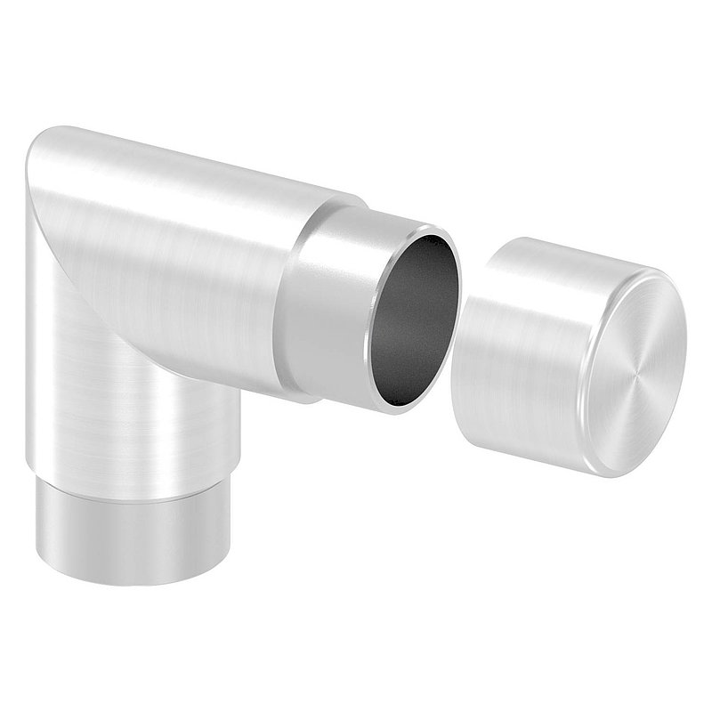 Endkappe für Stecksystem, für 42,4x2,0mm, V2A