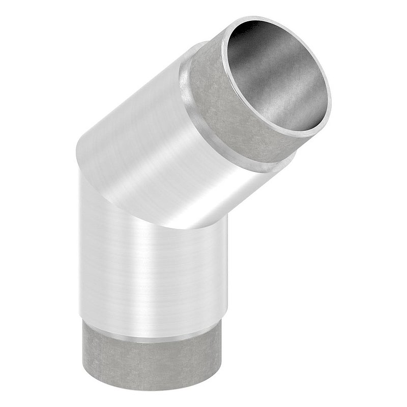 Eckstück 135°, für Rohr 48,3x2,0mm, V2A