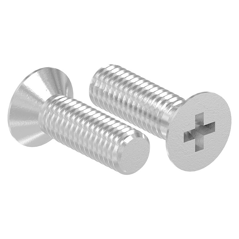 Countersunk head screw M5x16, AISI304 DIN 965